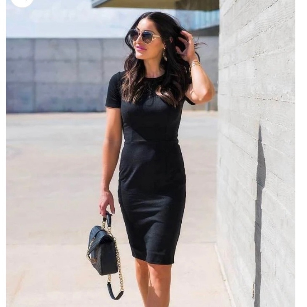 SexyModest Brigitte Brianna “little black dress”- small